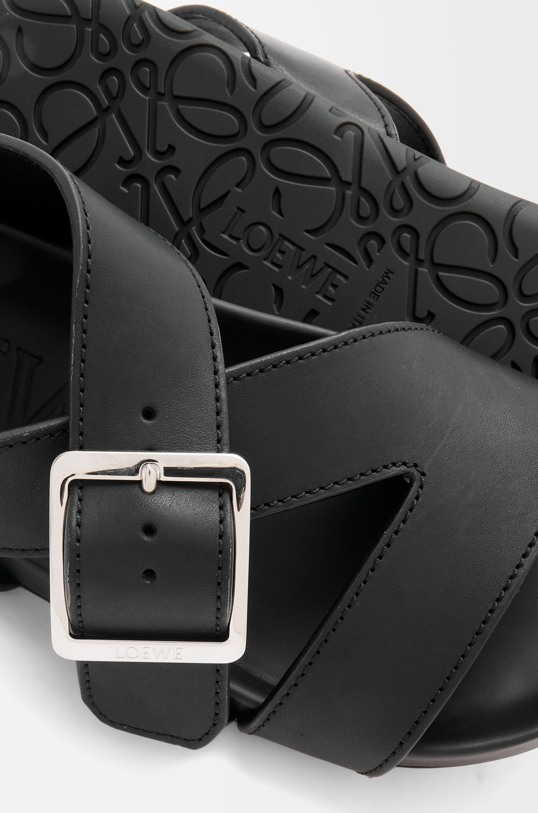 Ease Buckle sandal in vegetal calfskin - 5