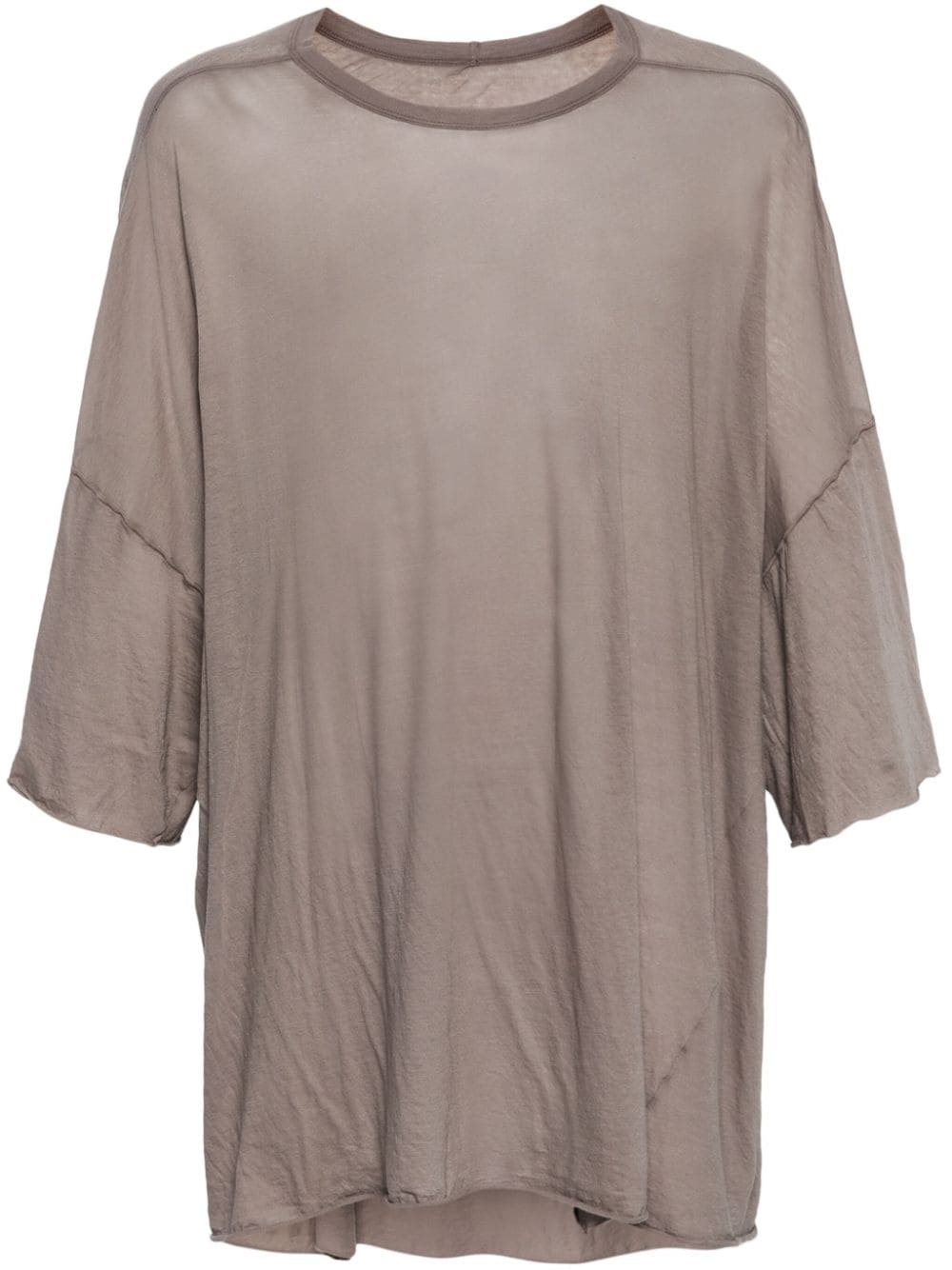 drop-shoulder organic cotton T-shirt - 1