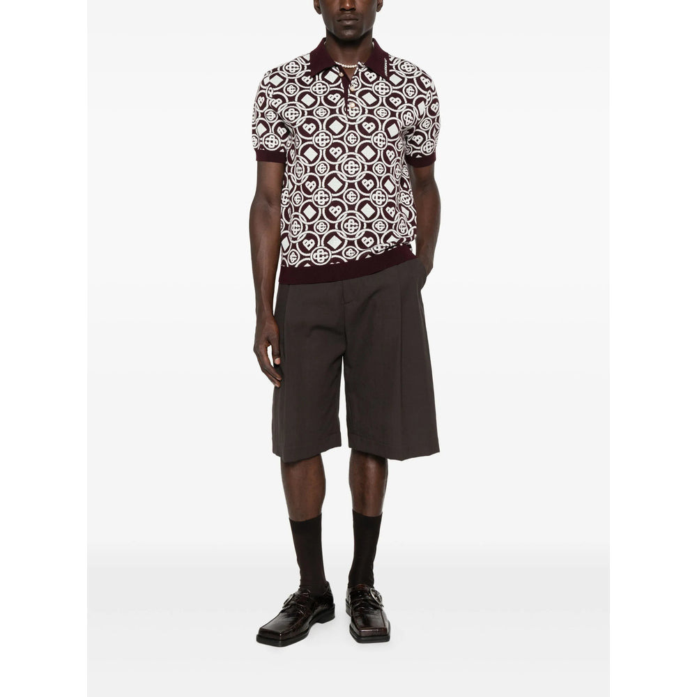Casablanca Red Polo Shirts Men - 3