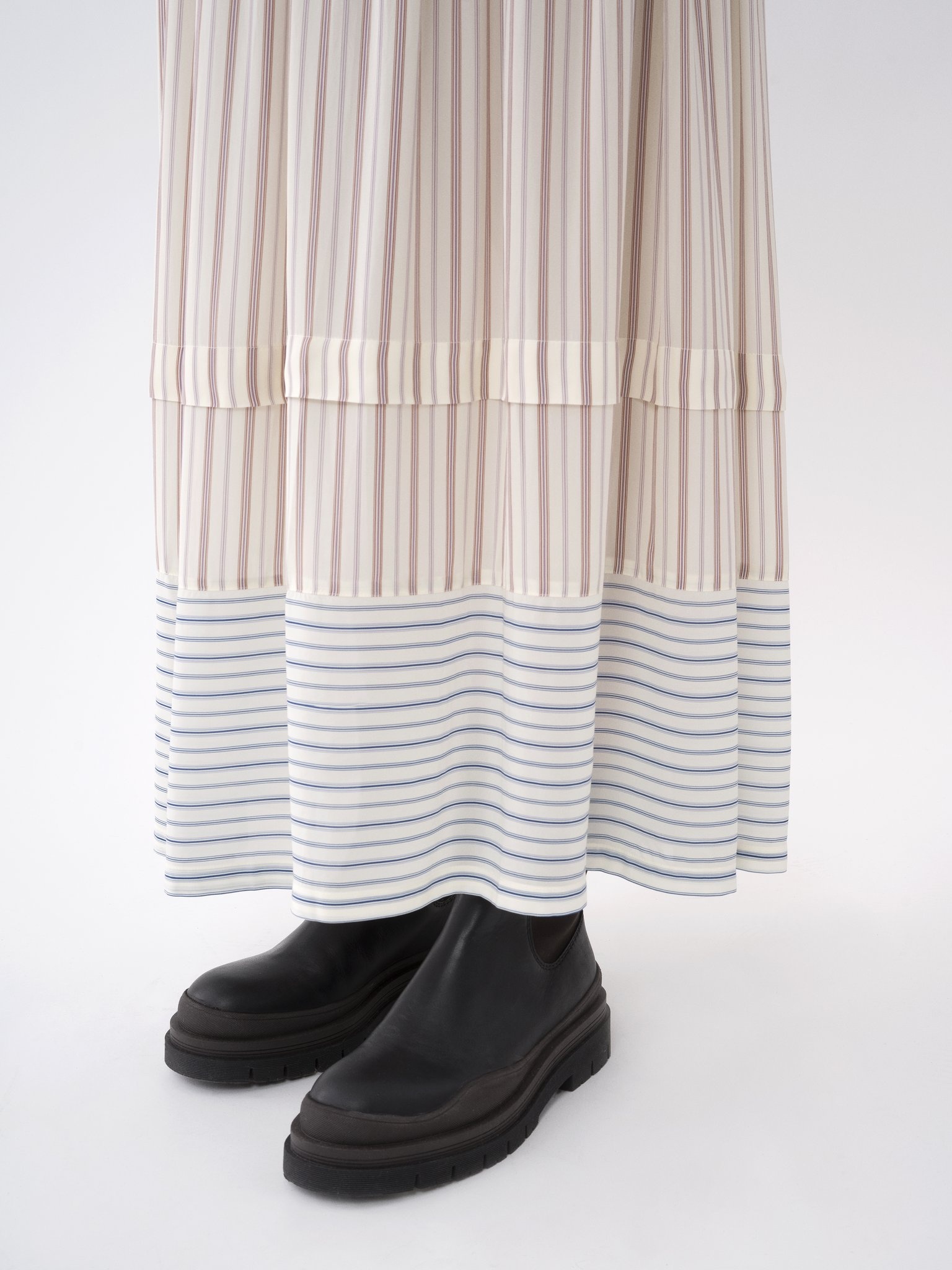 LONG TIERED SKIRT - 6