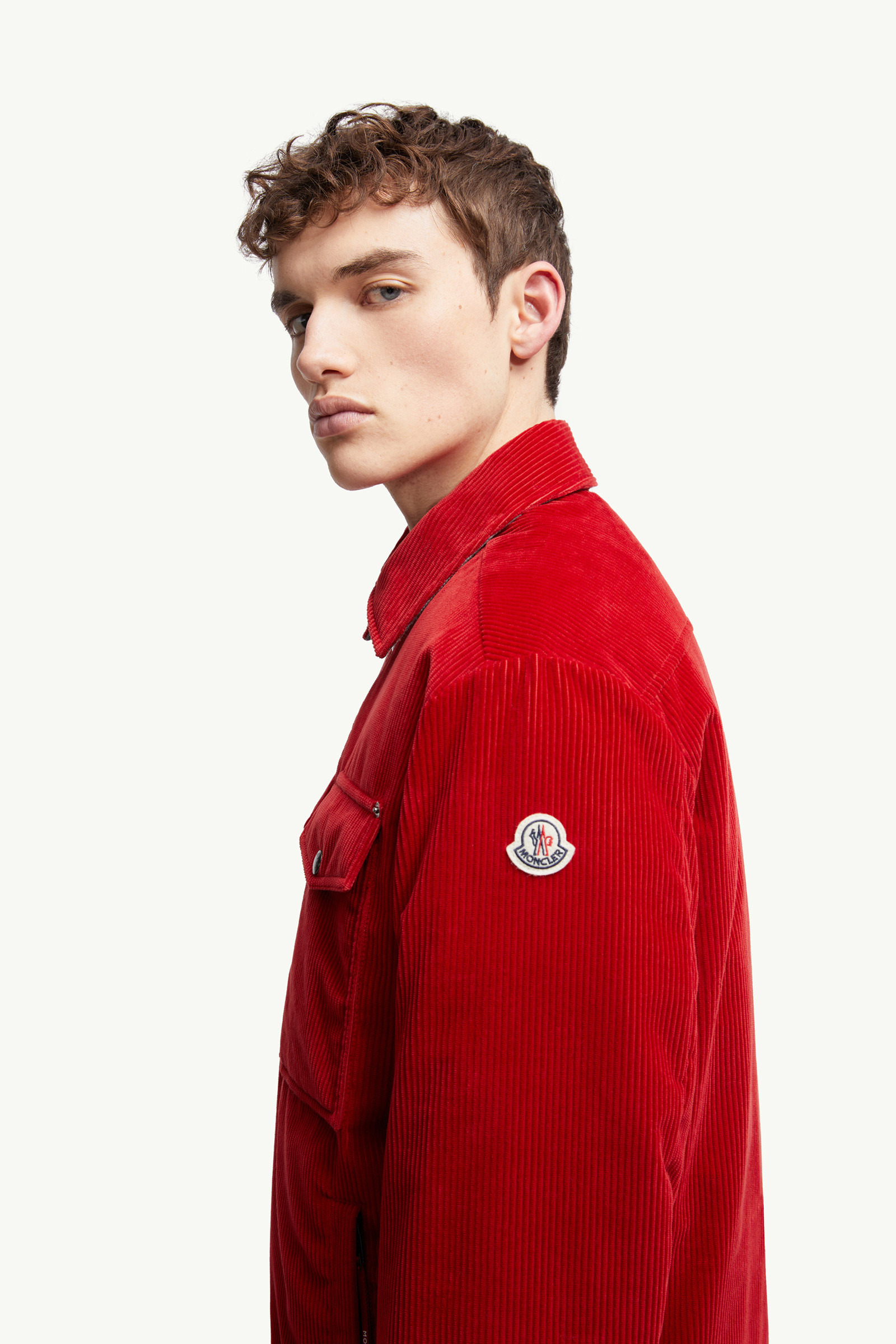 Ambroisie Corduroy Down Shirt Jacket - 4