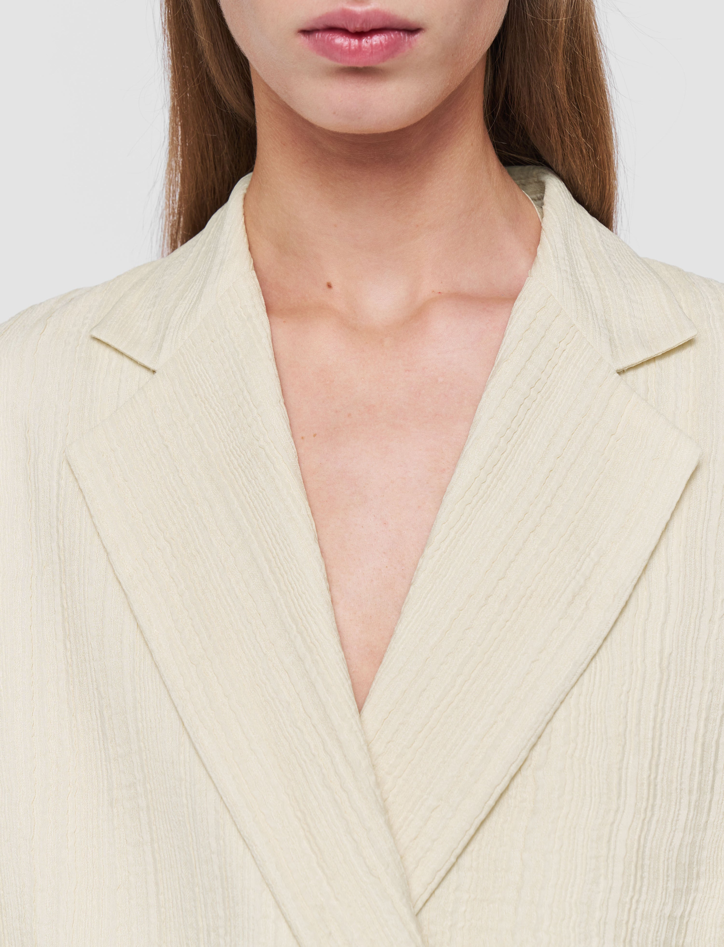 Amelot Pleat Jacquard Jacket - 6
