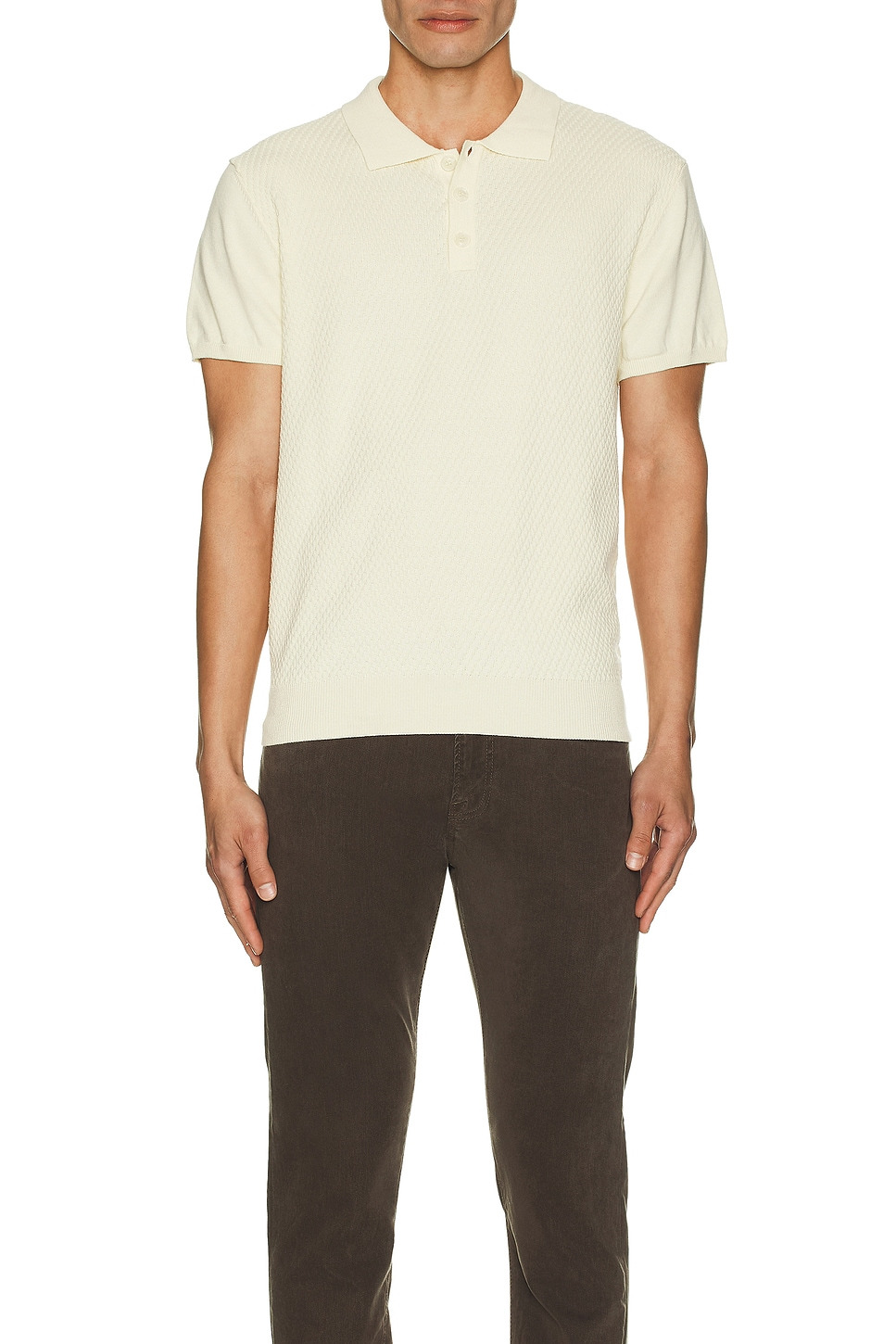 Basket Weave Polo - 3