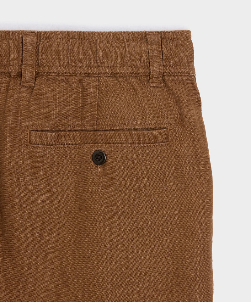 5" Linen Beachcomber Short 7