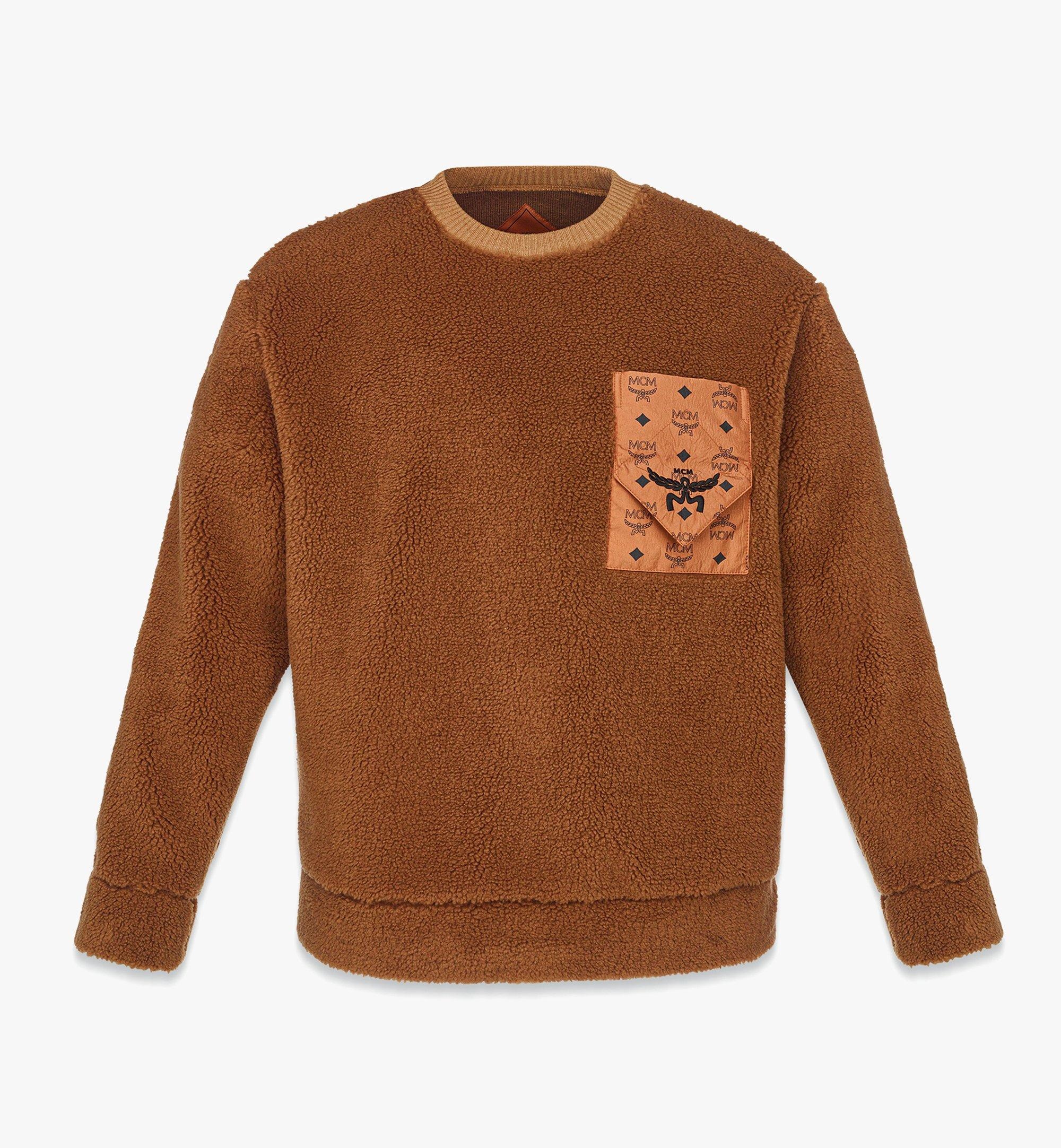 Monogram Pocket Fleece Sweatshirt - 1