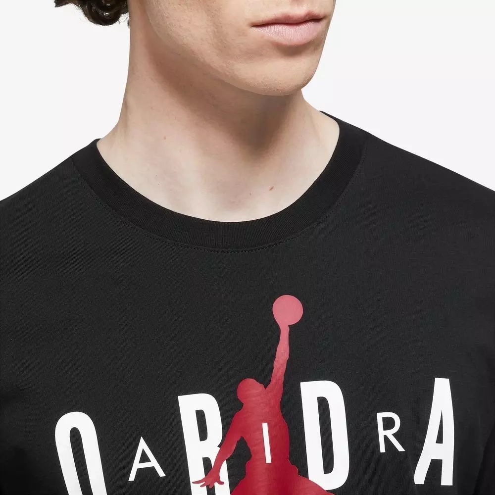 Men's Air T-Shirt-Black/White - 3
