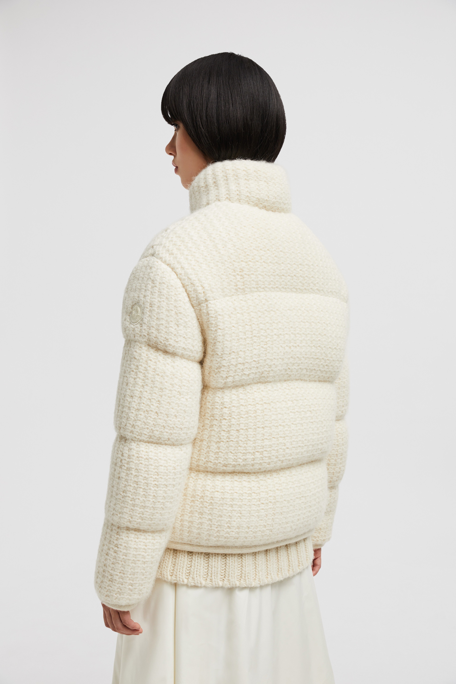 Padded Wool & Alpaca Zip-Up Cardigan - 5