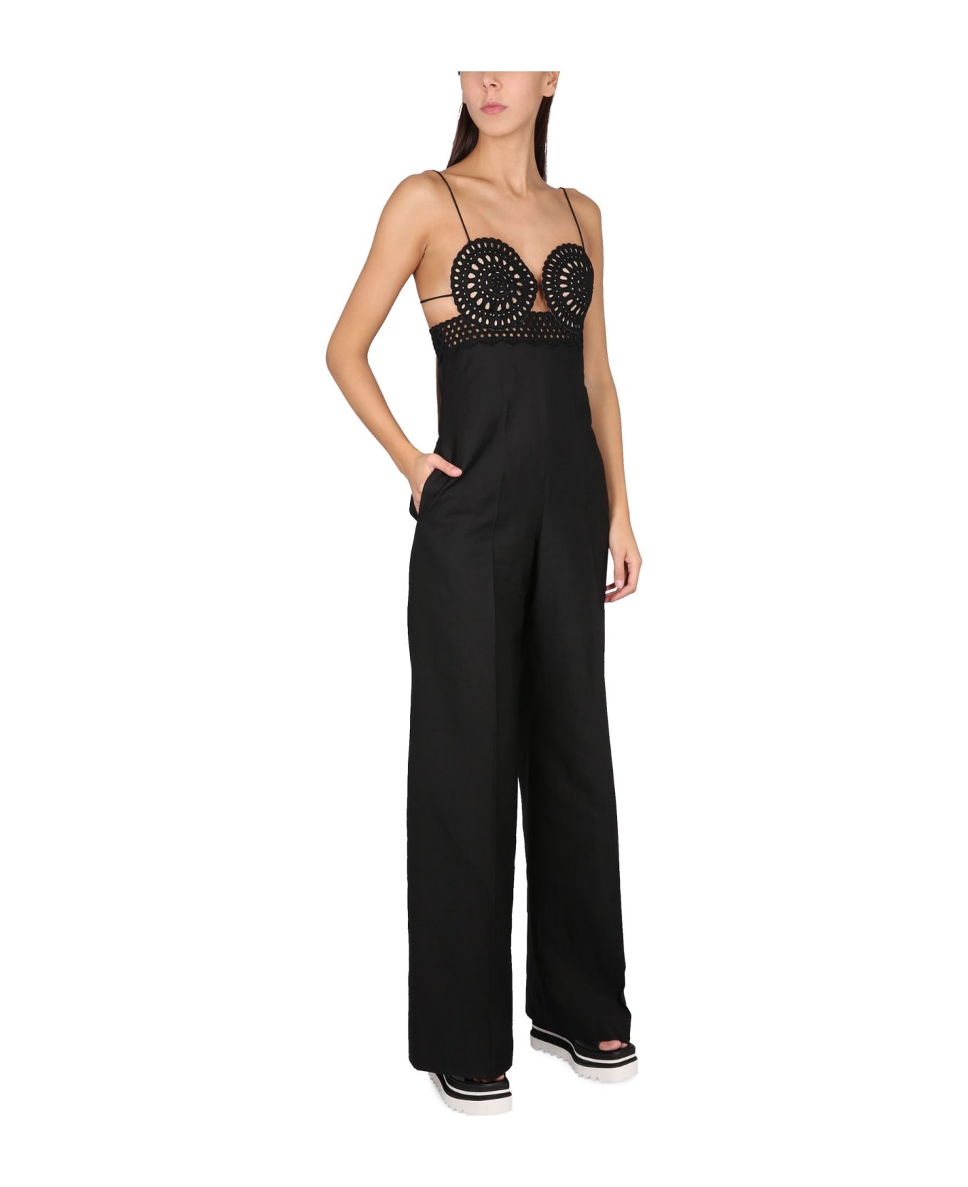 Wide-leg Pants Jumpsuit - 3