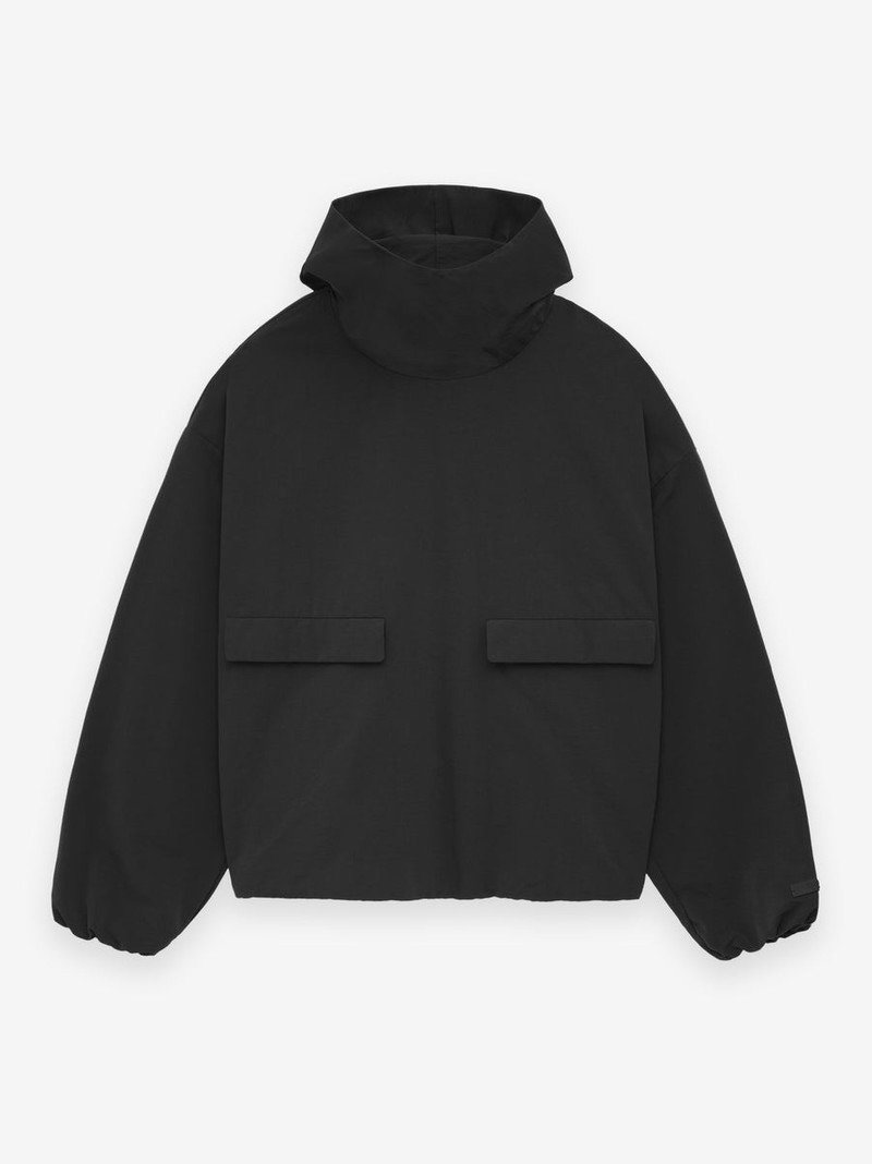 Military Nylon Hooded Anorak - 1