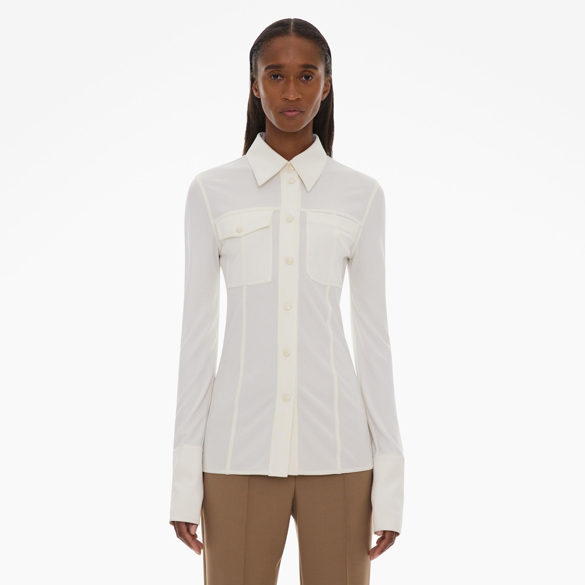 VISCOSE POCKET SHIRT - 2
