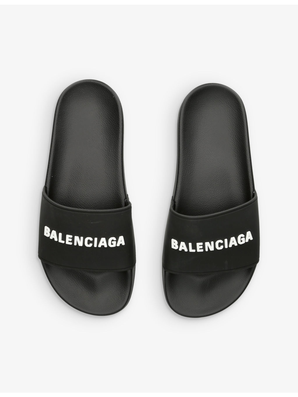 Logo-embossed rubber slides - 2