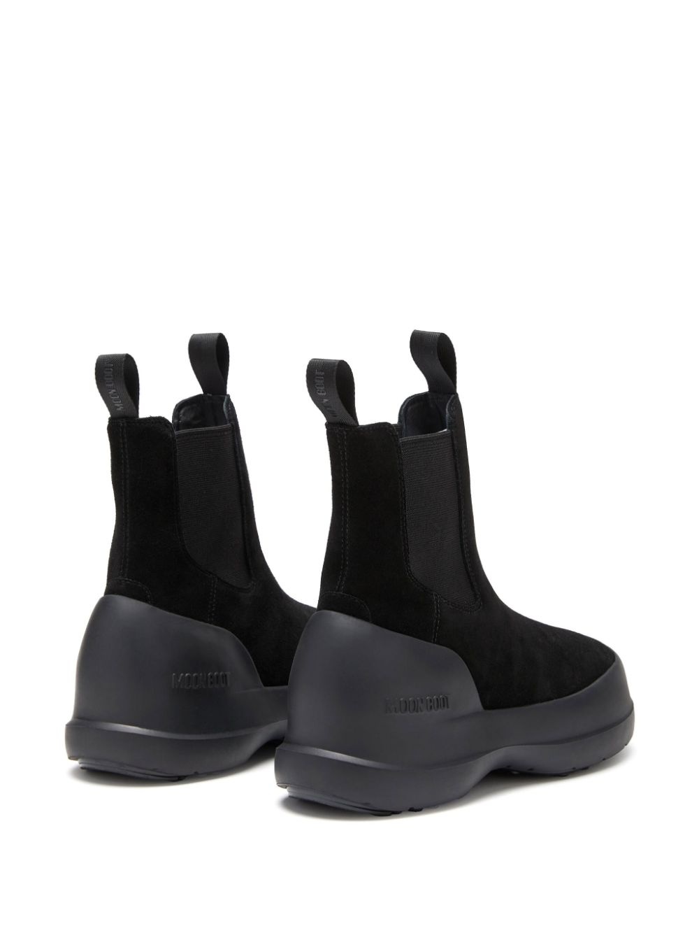 Luna logo-print boots - 3