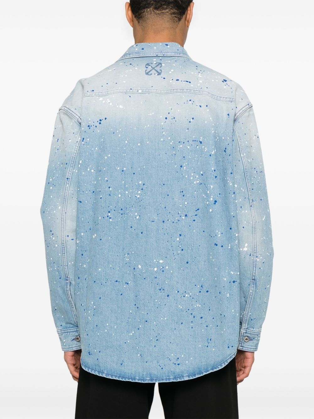 paint-splatter shirt - 4