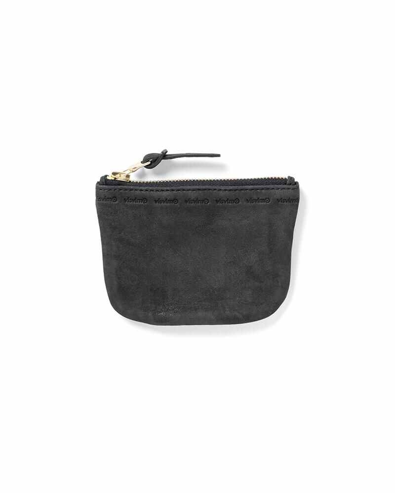 SUEDE WALLET BLACK - 1