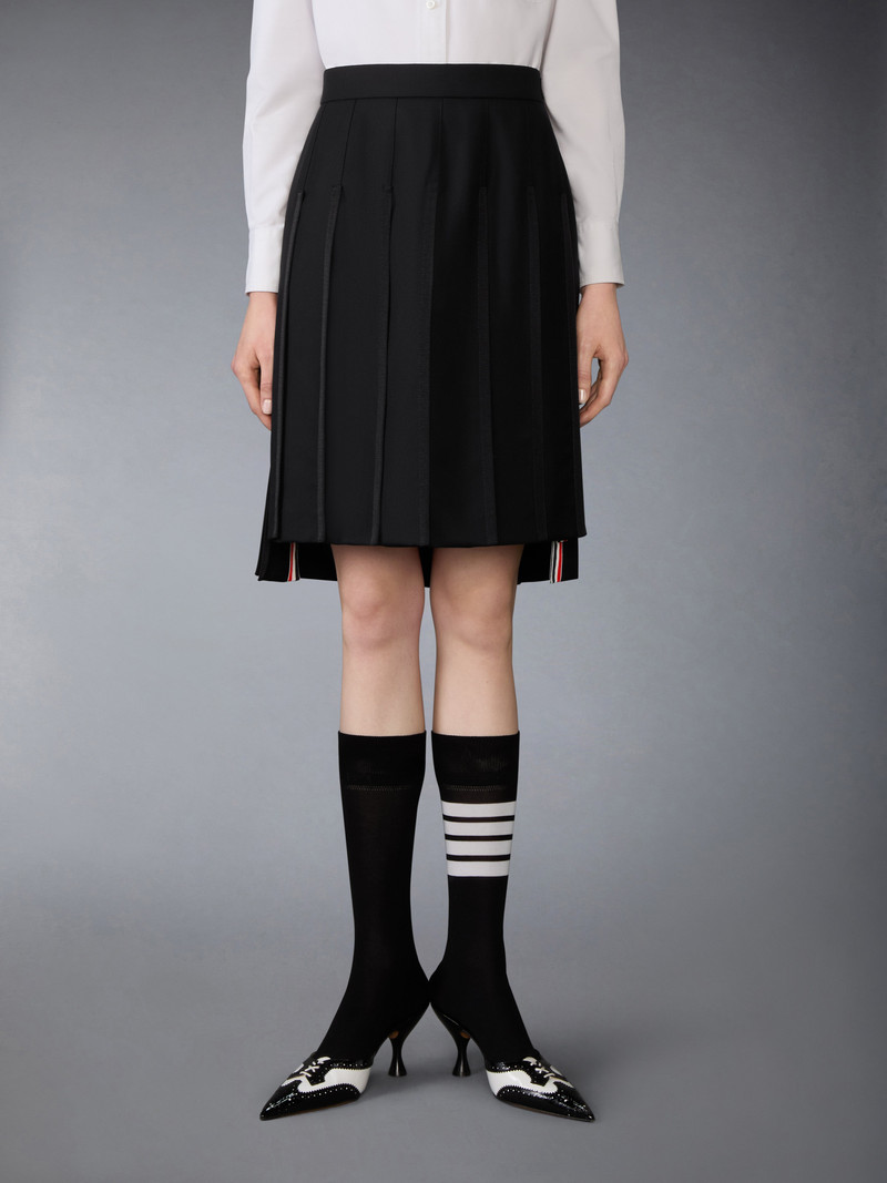 Thom Browne SUPER 120'S TWILL PLEATED SKIRT outlook