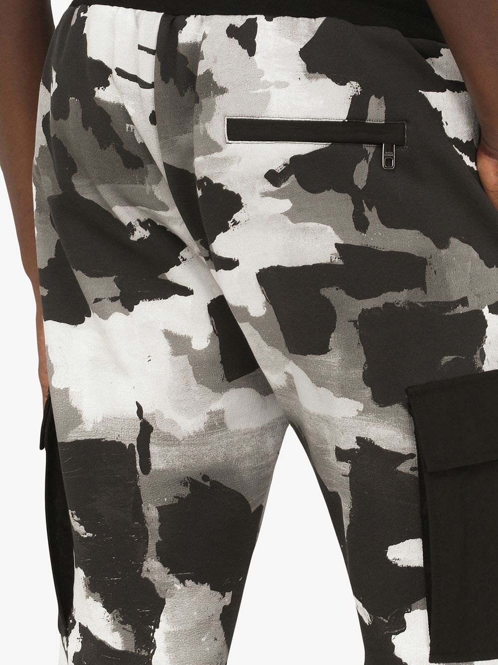 camouflage-pattern tapered track pants - 5