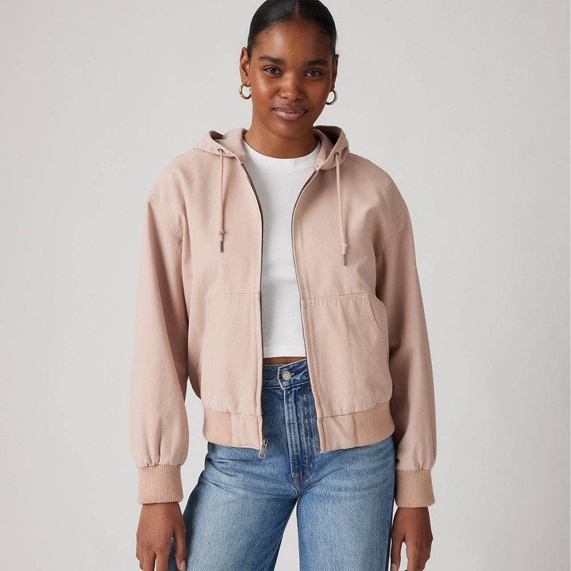 Levi's RELAXED HOODED BOMBER JACKET outlook