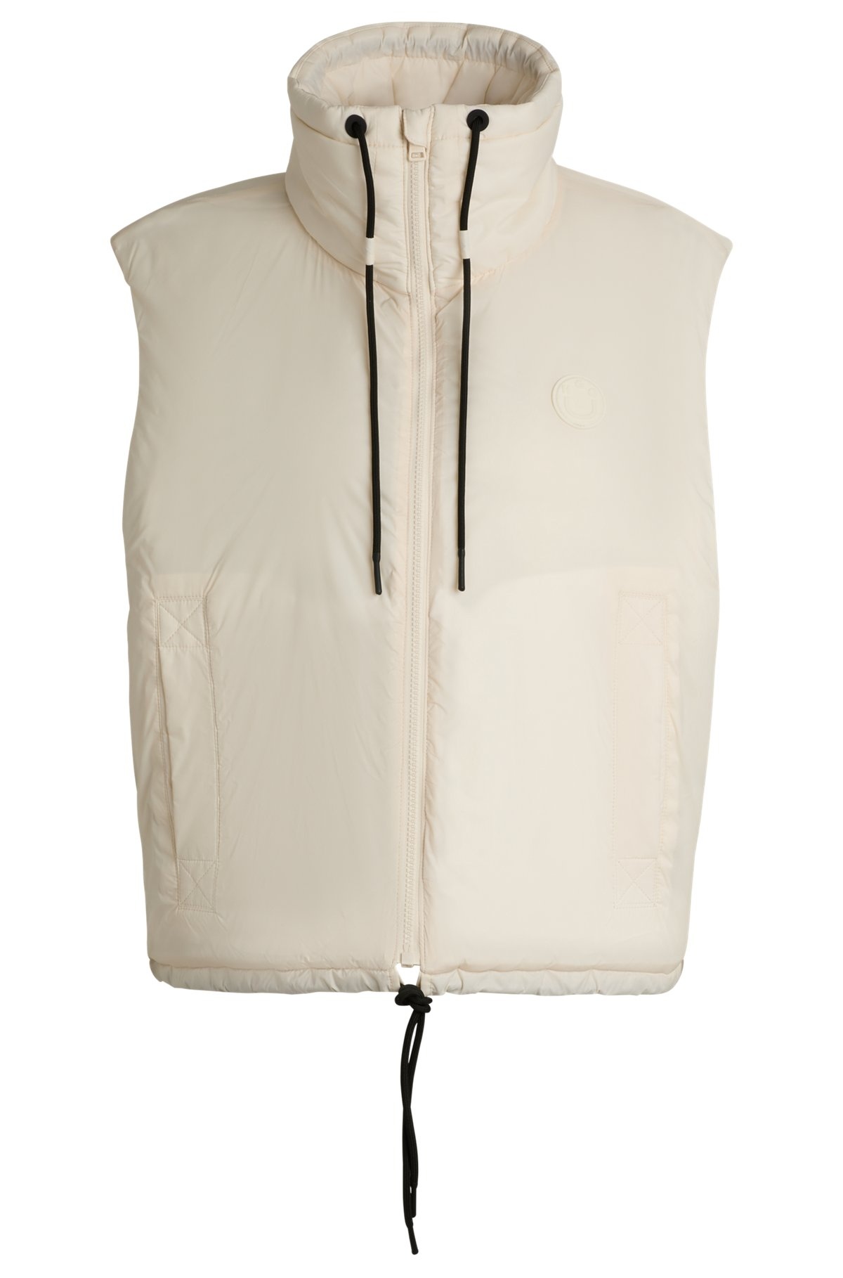 WATER-REPELLENT GILET WITH HAPPY HUGO PATCH - 1