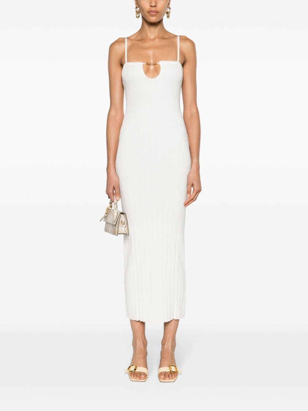 Sierra ribbed midi dress - 2