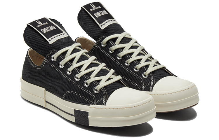 Converse Rick Owens x DRKSHDW DRKSTAR Chuck 70 Low 'Black' 172347C - 4