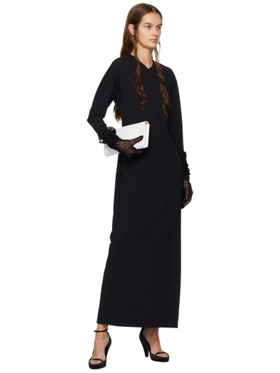 The Row Black Eima Maxi Dress outlook