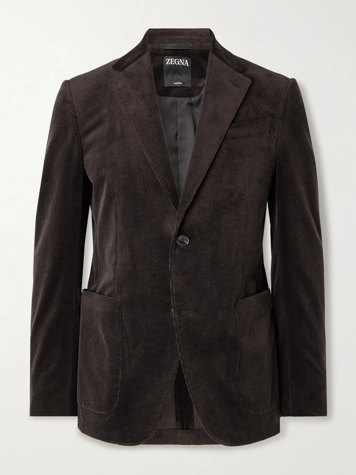 Cotton-Blend Corduroy Blazer - 1