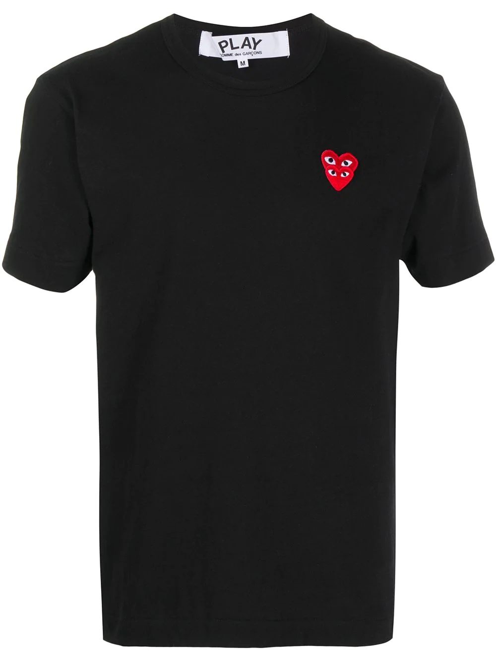 embroidered-logo cotton T-shirt - 1