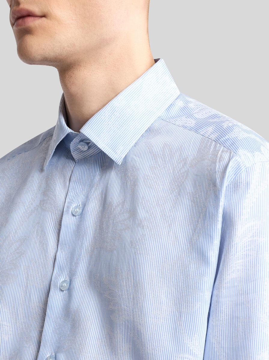 STRIPED JACQUARD SHIRT - 3