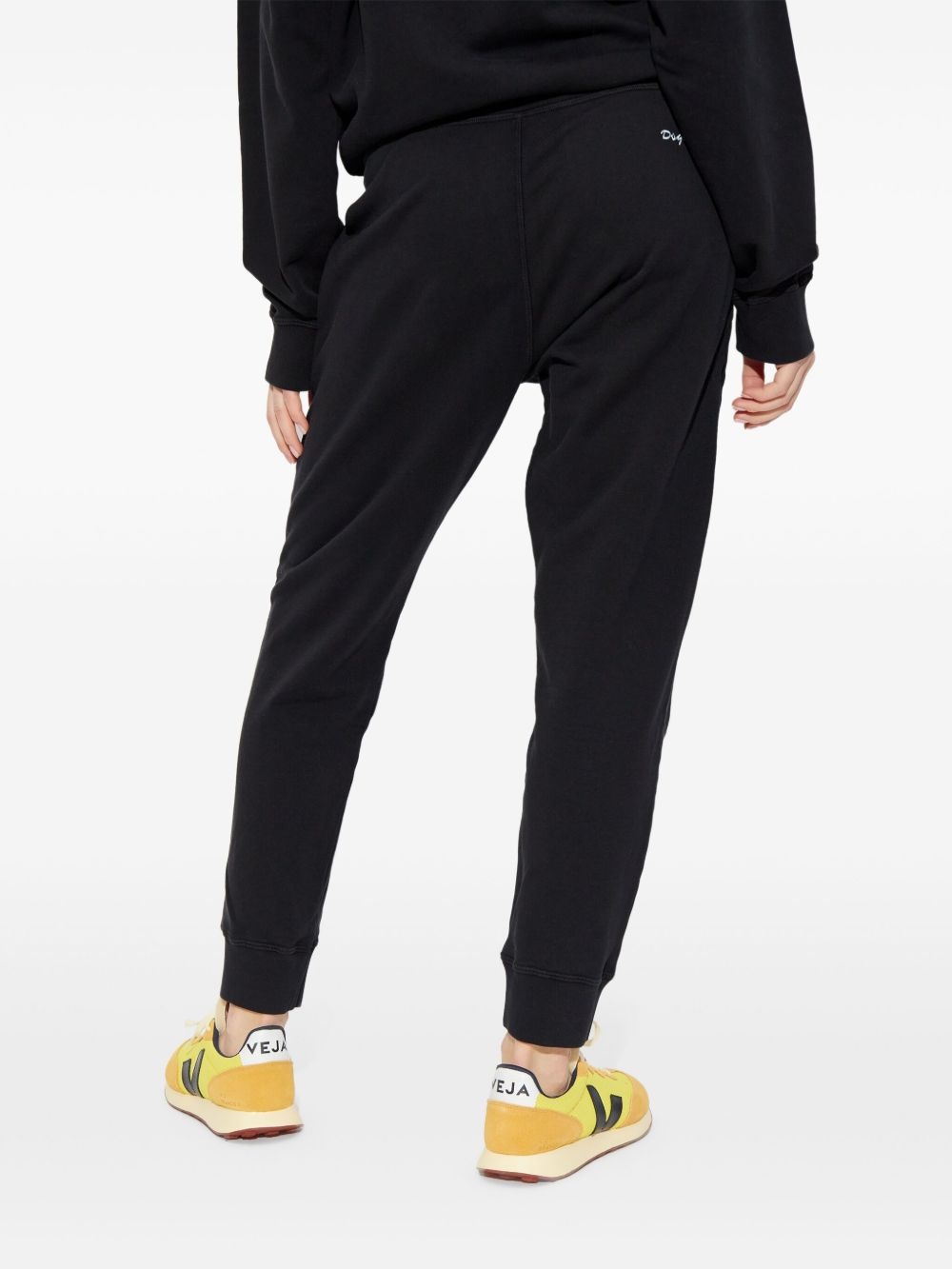 logo-embroidered track pants - 4