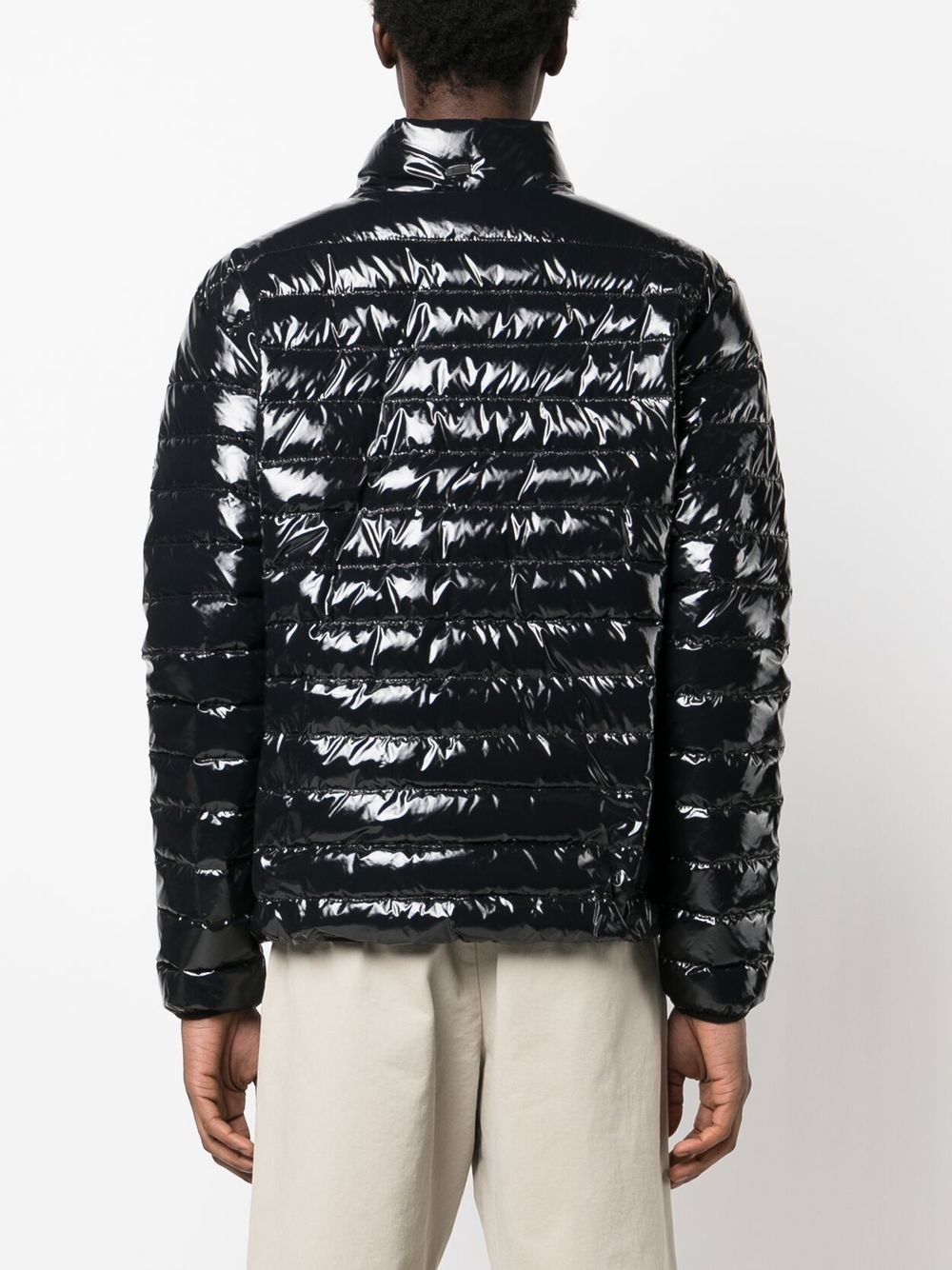 padded goose down jacket - 4