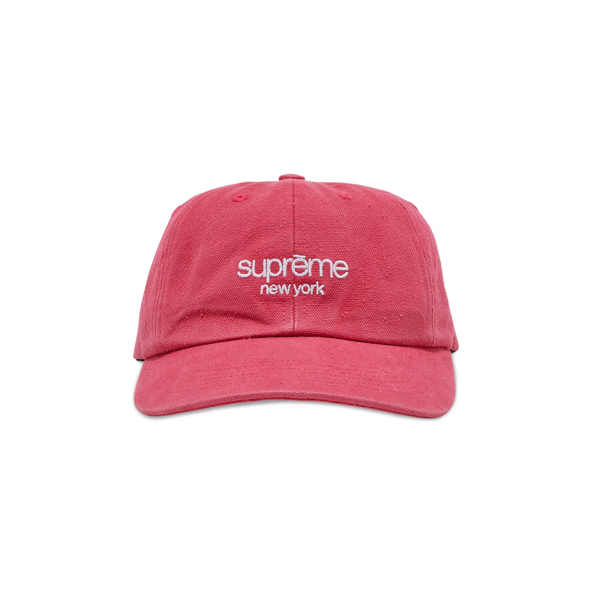 Supreme Classic Logo 6-Panel 'Pink' - 1