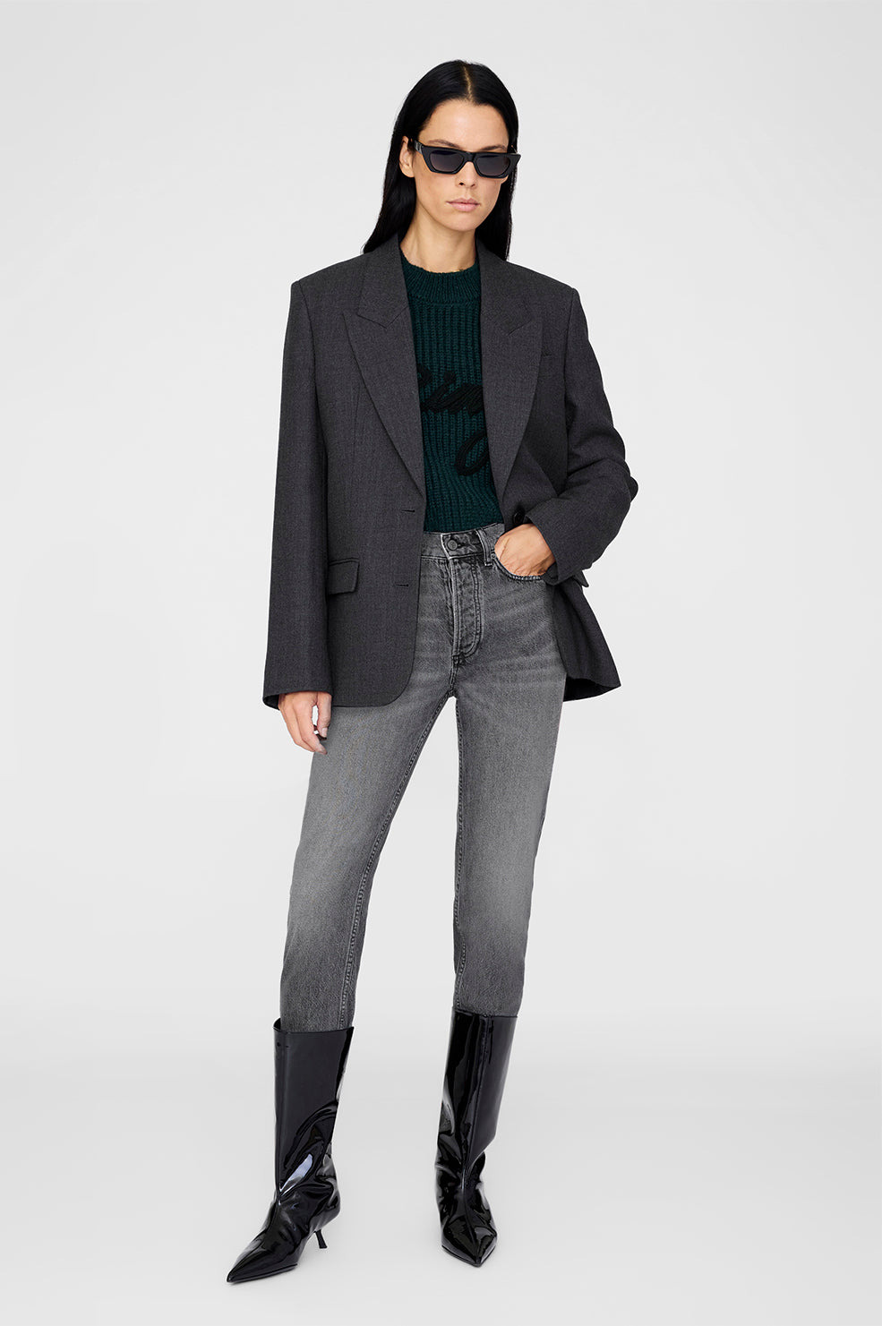 Kendrick Sweater Bing - Dark Teal - 5