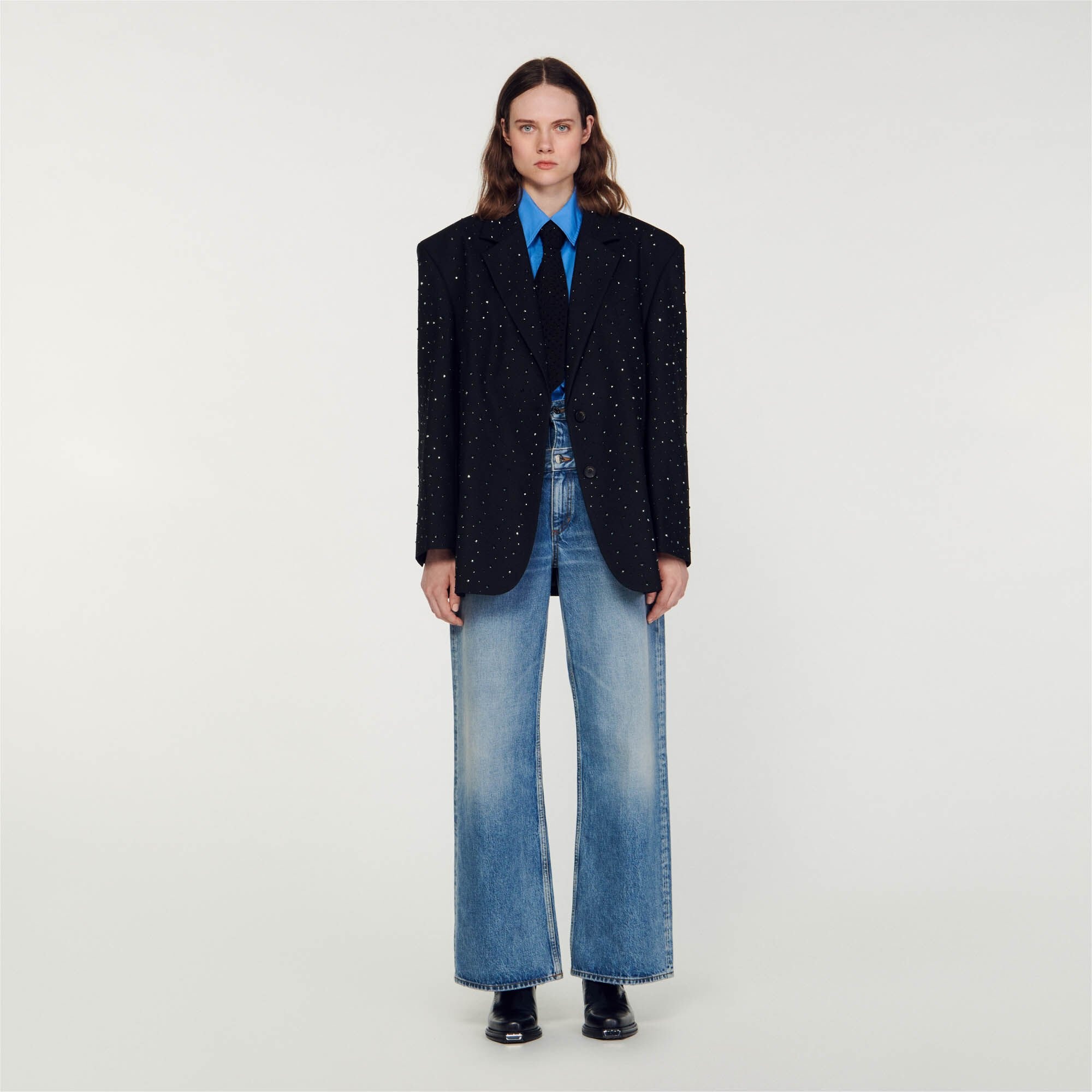 RHINESTONE SUIT JACKET - 3