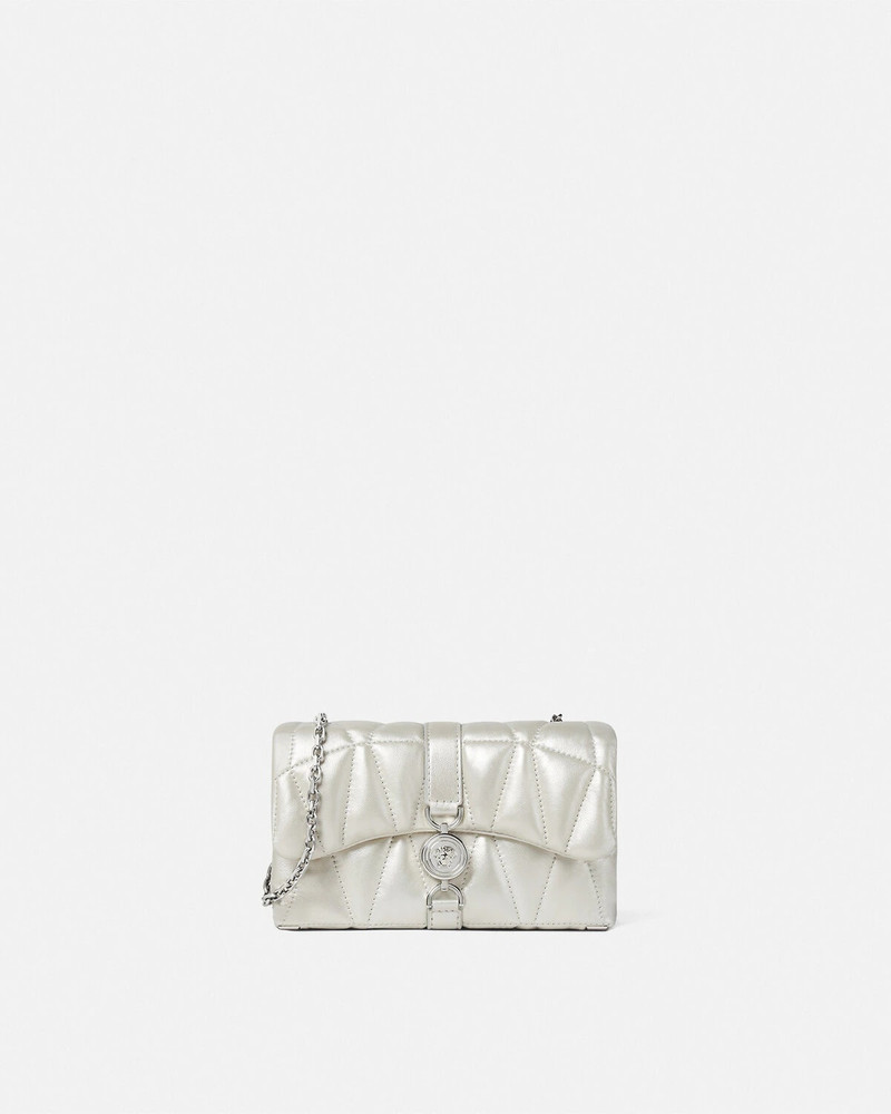 Kleio Metallic Quilted Mini Bag 1