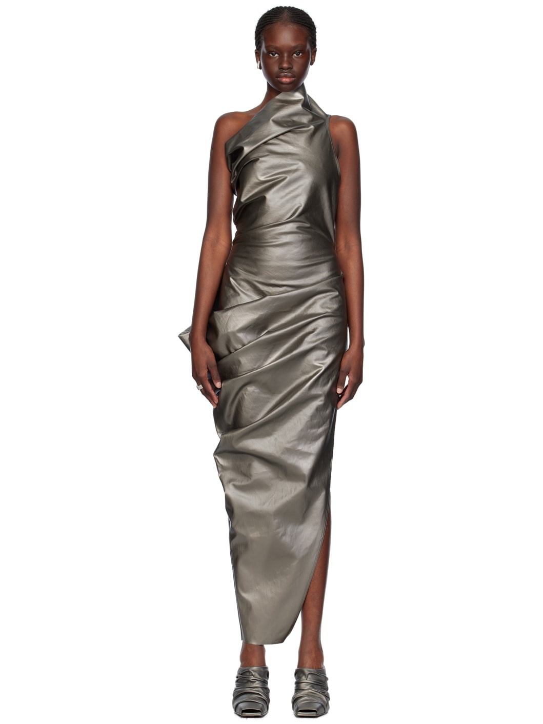Gunmetal Walrus Maxi Dress - 1