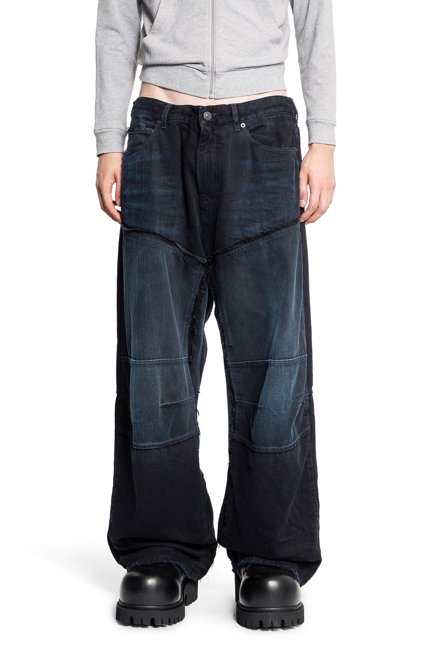 Double-Knee-Pants-In-Cotton-Denim - 5