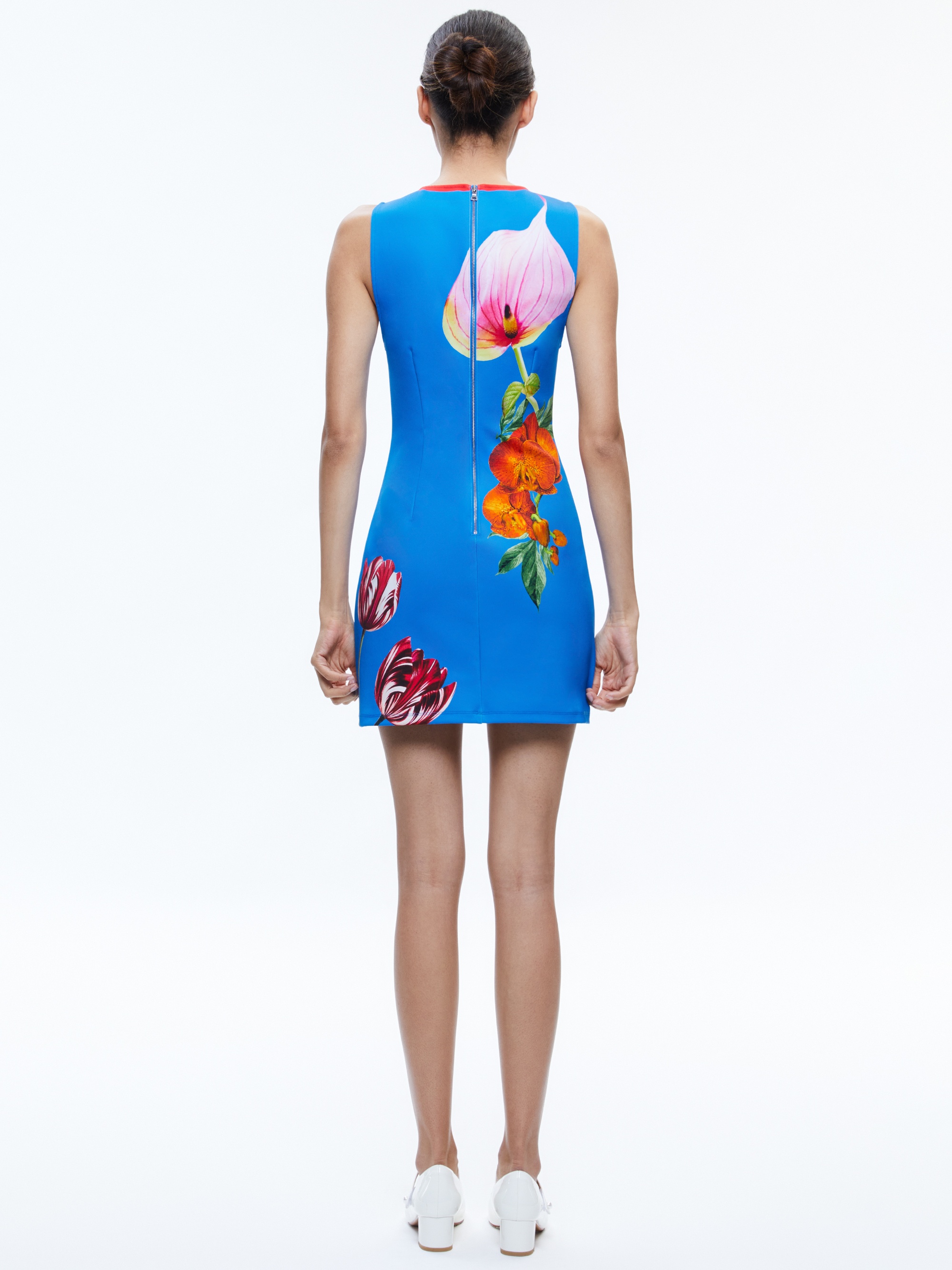 Alice + Olivia WYNELL A-LINE MINI DRESS - CC403P96516P122 | REVERSIBLE