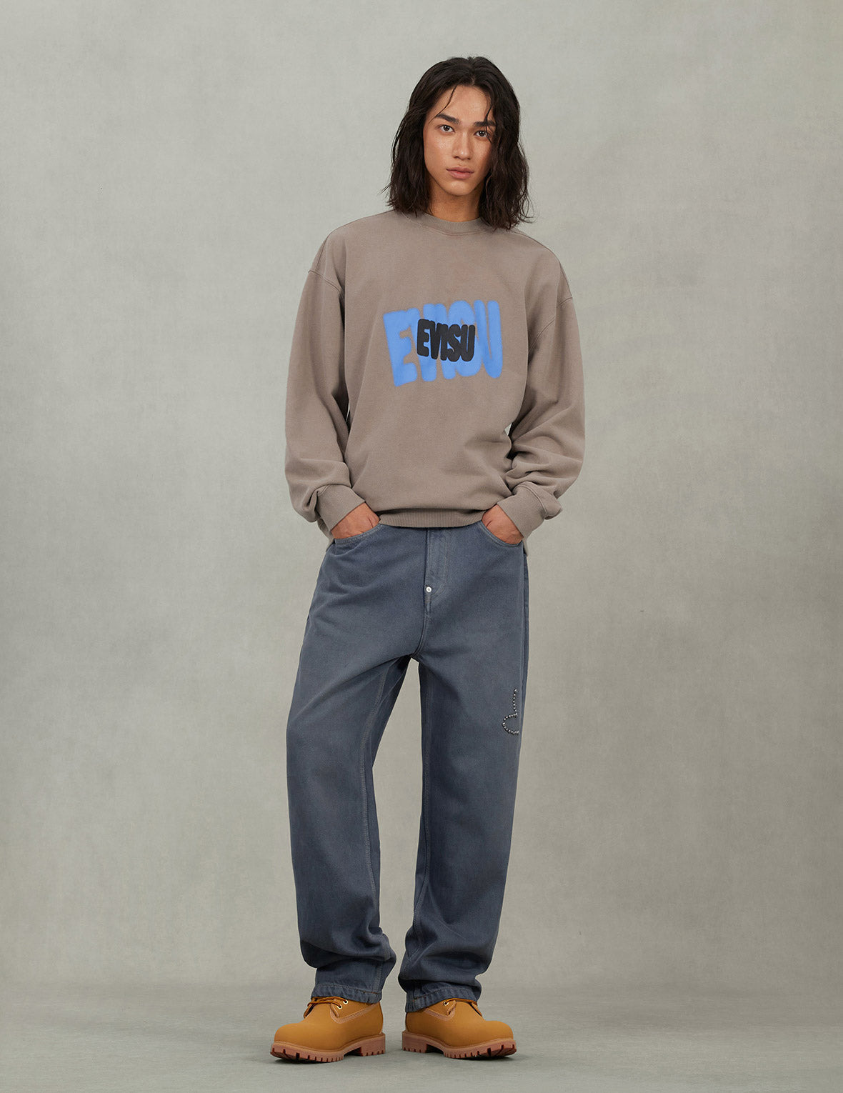 Logo Print Fashion Fit Sweatshirt - 4