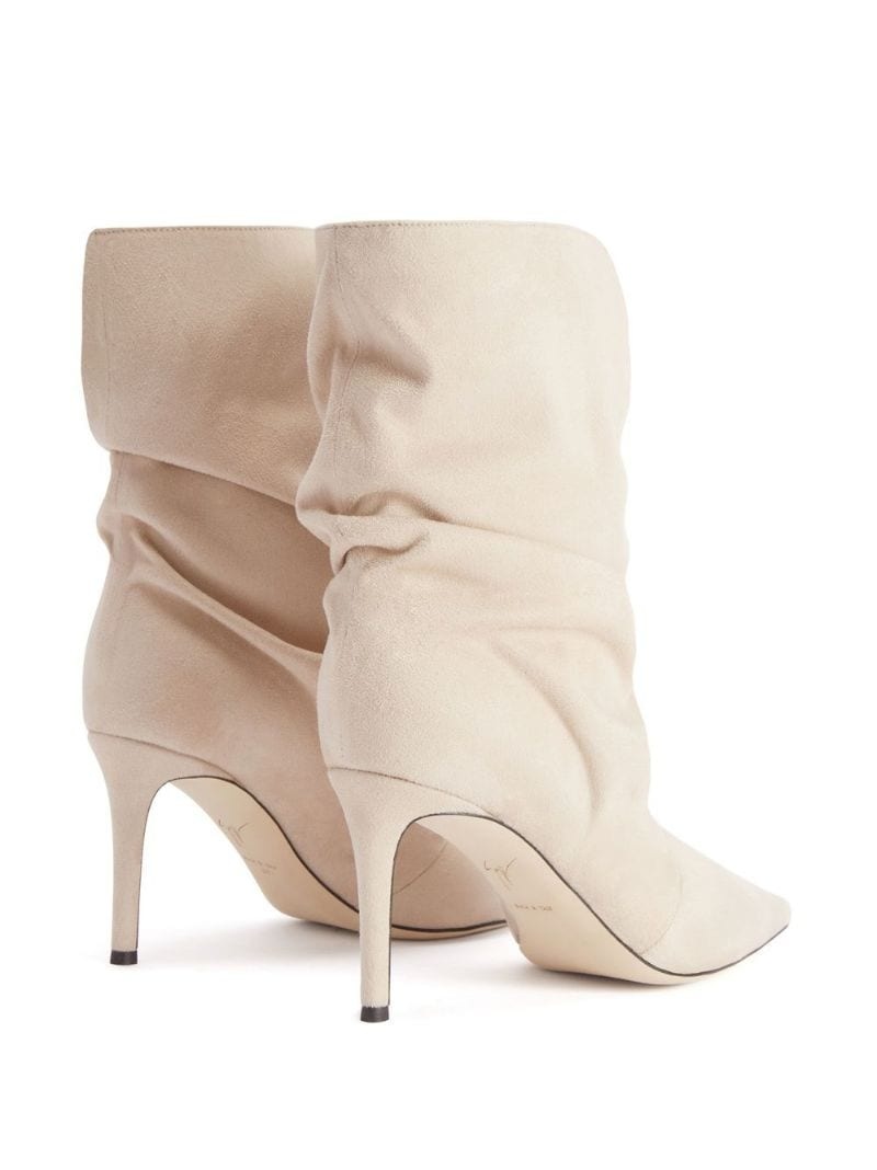 Yunah suede 85mm ankle boots - 3