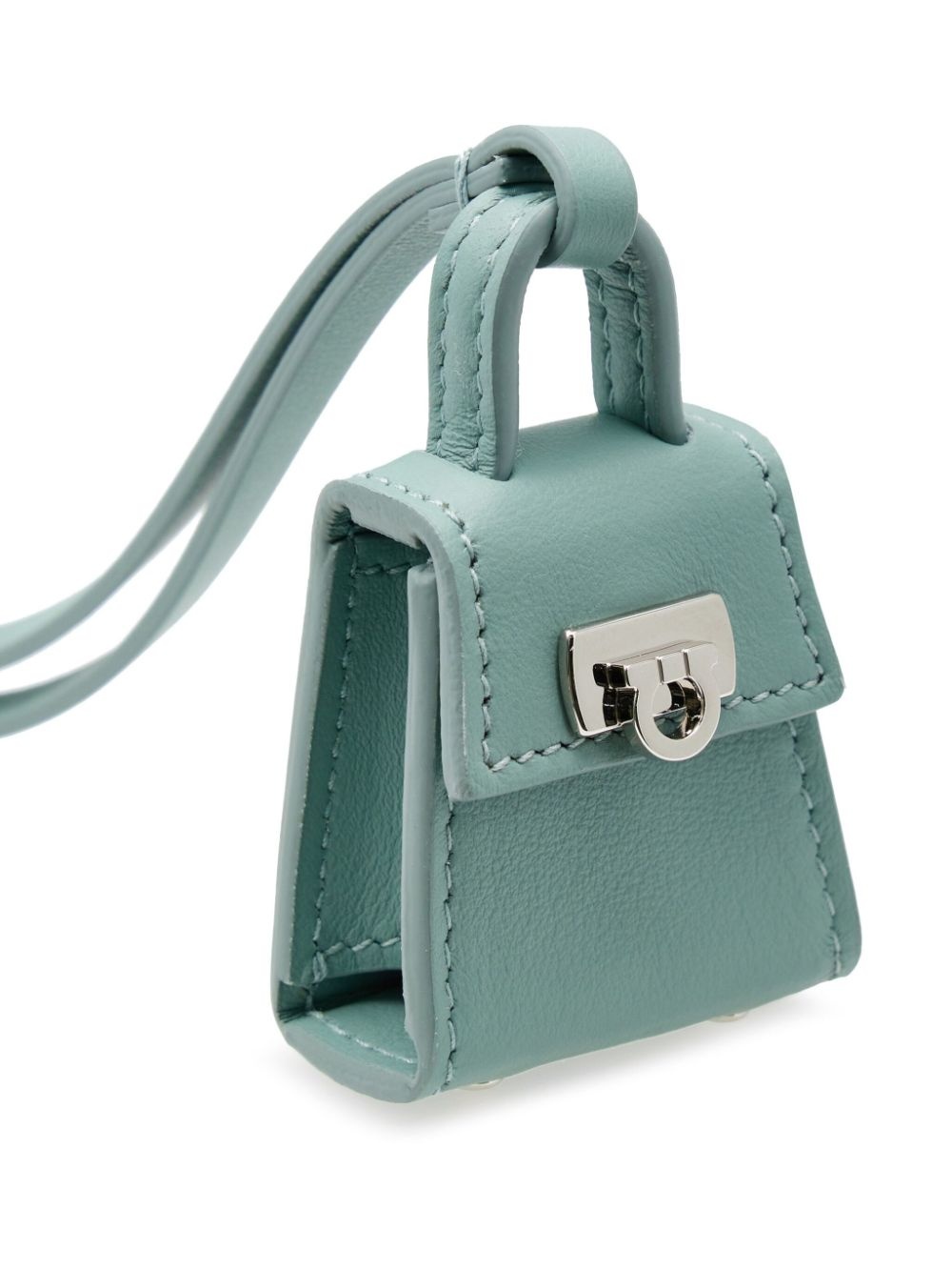 Gancini leather purse - 4