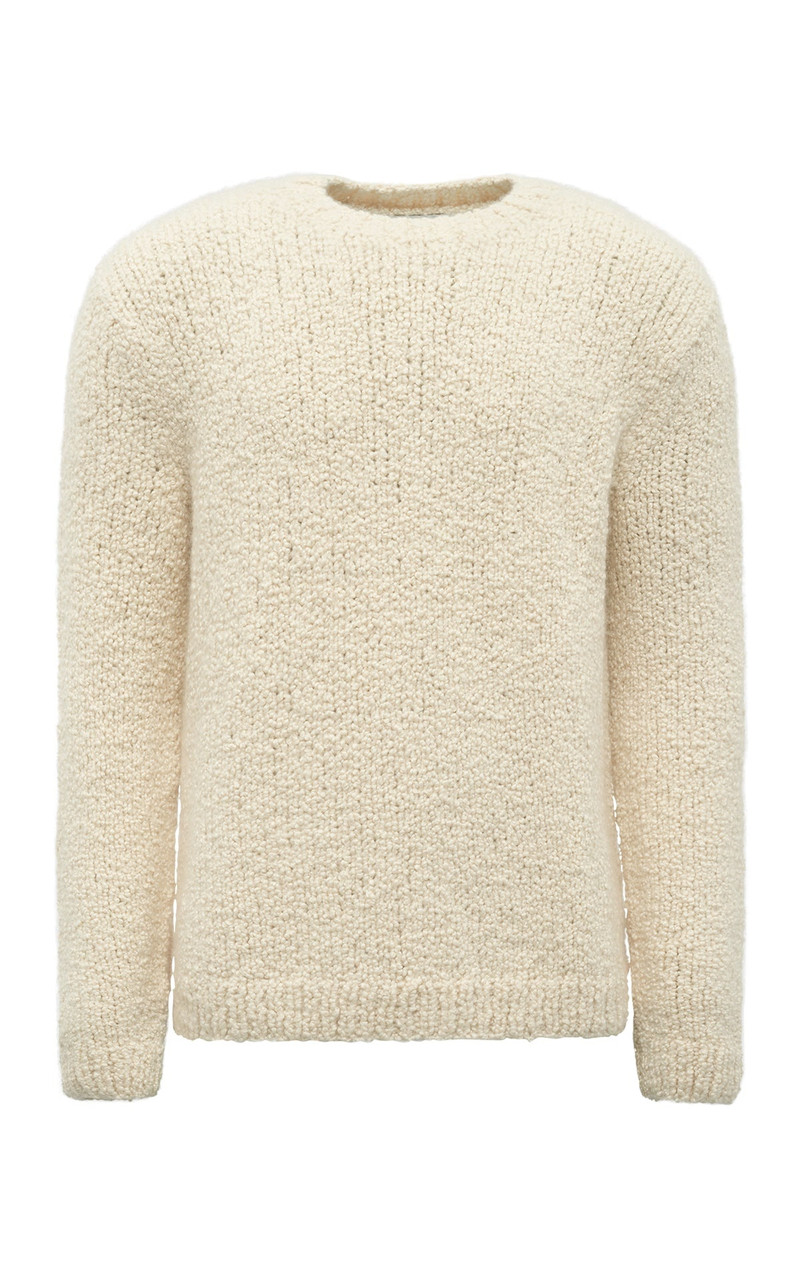 Antiope Knit Sweater in Ivory Cashmere 1