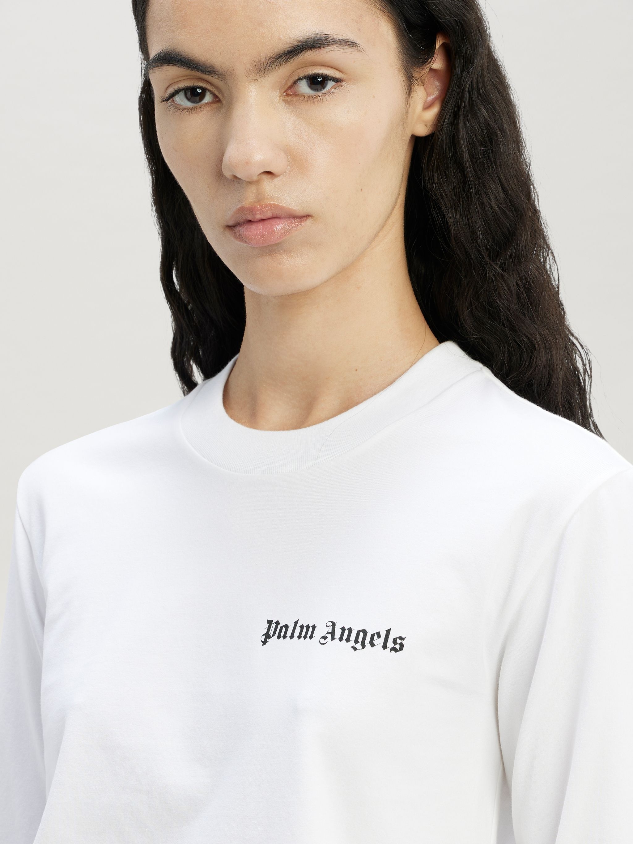 Palm Angels Classic Logo Fitted T-shirt | REVERSIBLE
