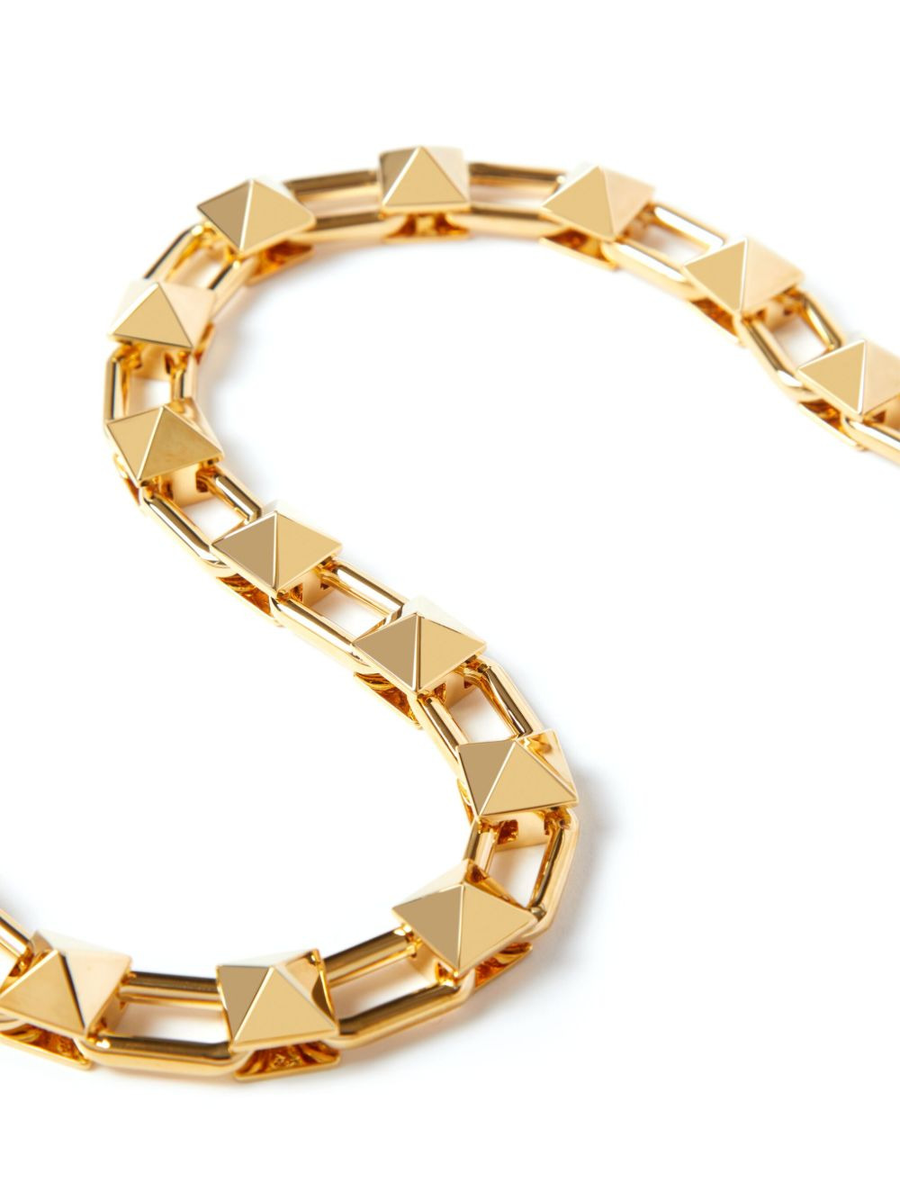 Rockstud chain-link necklace - 2