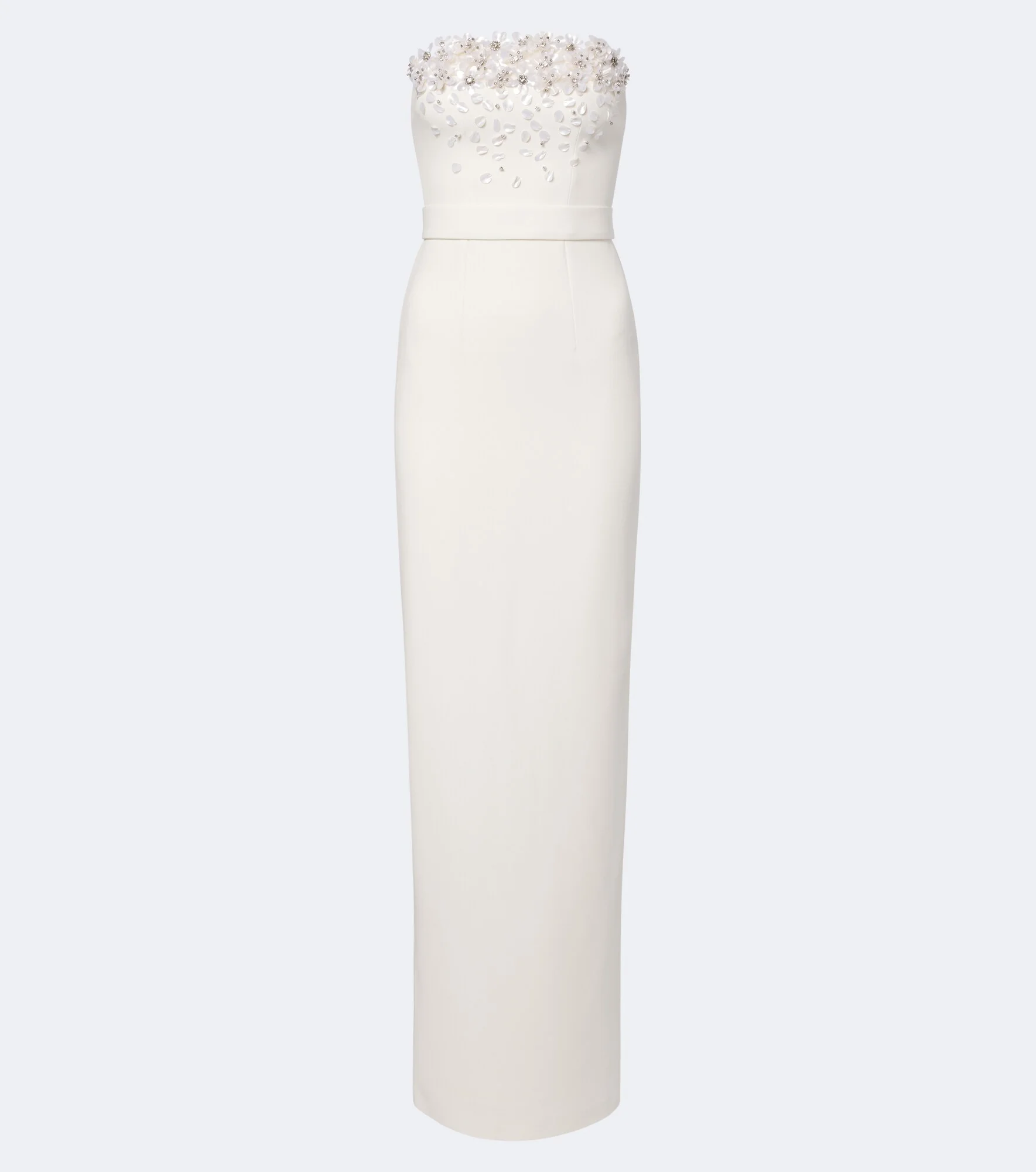 Bridal Azrael floral-appliqué gown - 1