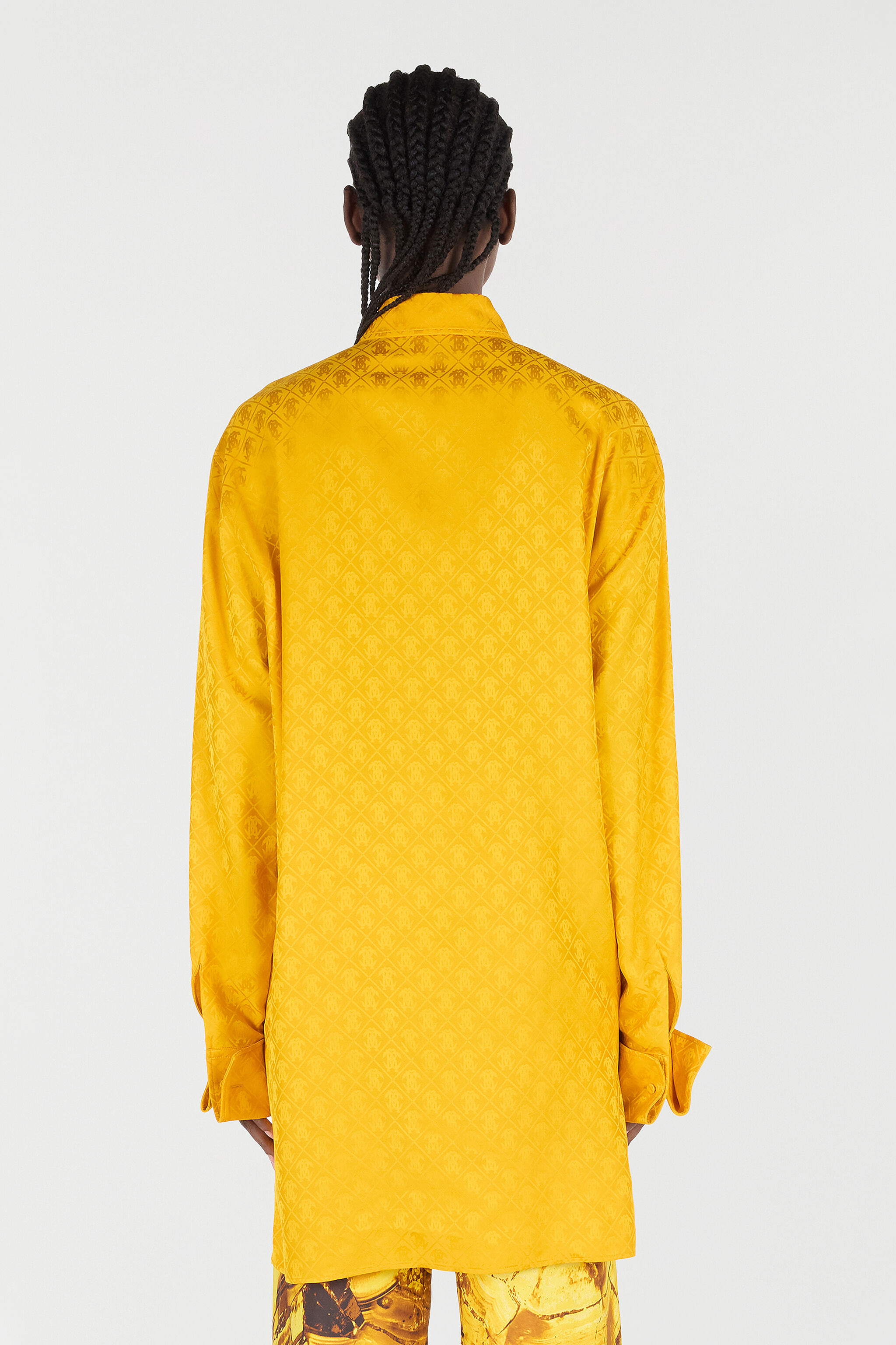 Shirt With Mirror Snake Monogram - 4