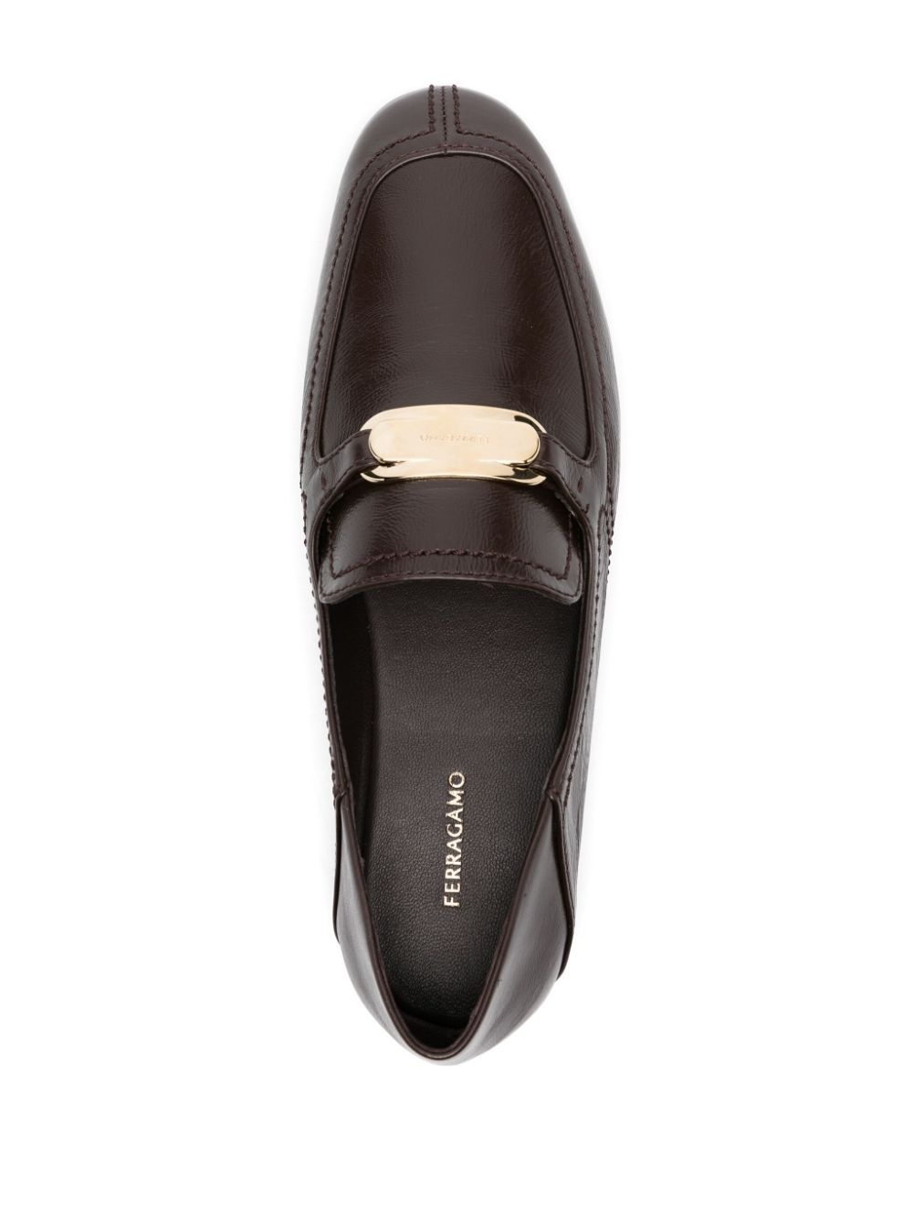 New Vara logo-plaque loafers - 4