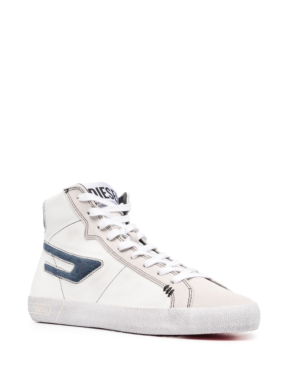 logo-print high-top sneakers - 2