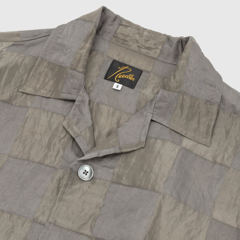 NEEDLES BRIGHT CLOTH CHECKER CABANA SHIRT outlook