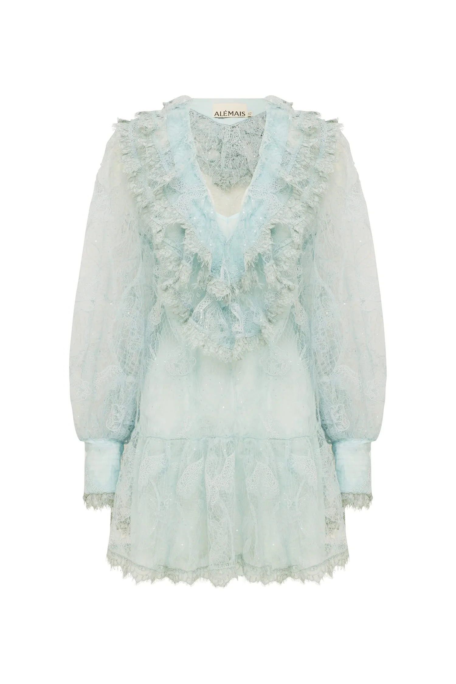 Winifred Lace Mini Dress - 1