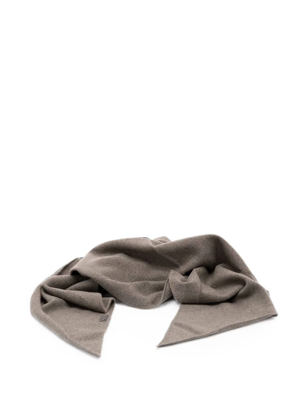 embellished cashmere scarf - 1